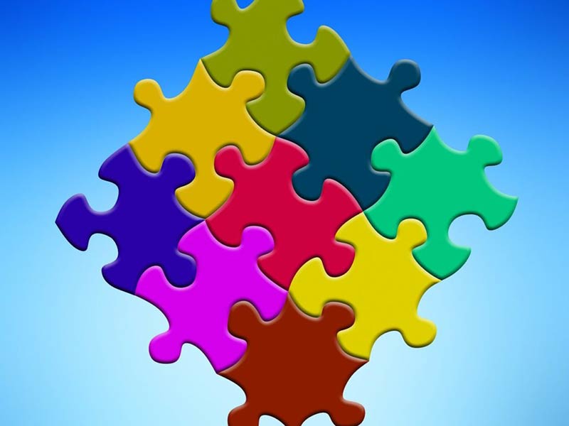 EmmaKlein-Puzzle-Mathematik buntes Puzzle
